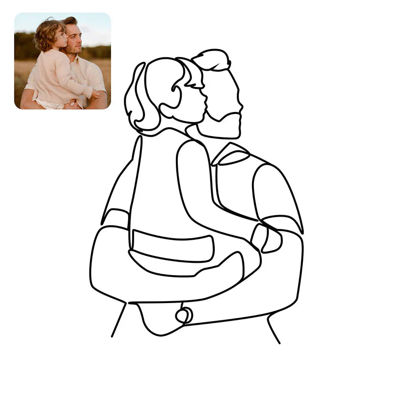 Custom Outline Embroidery Files - Digital Only