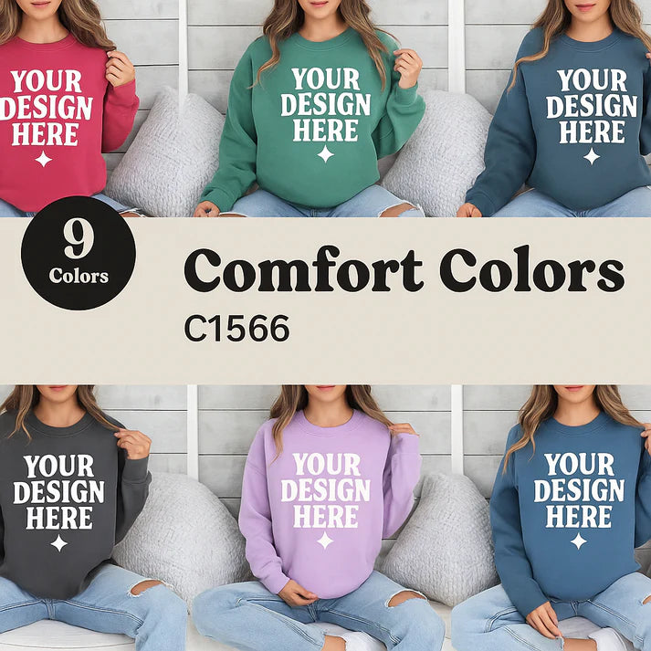 Emb - Sweatshirts Comfort Colors® 1566