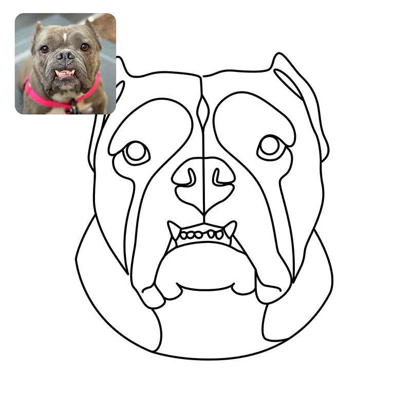 Custom Outline  Embroidery Files - Digital Only