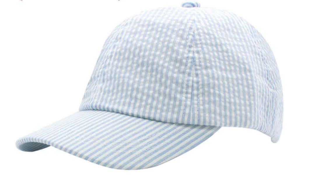 Emb - Seersucker Ball Cap