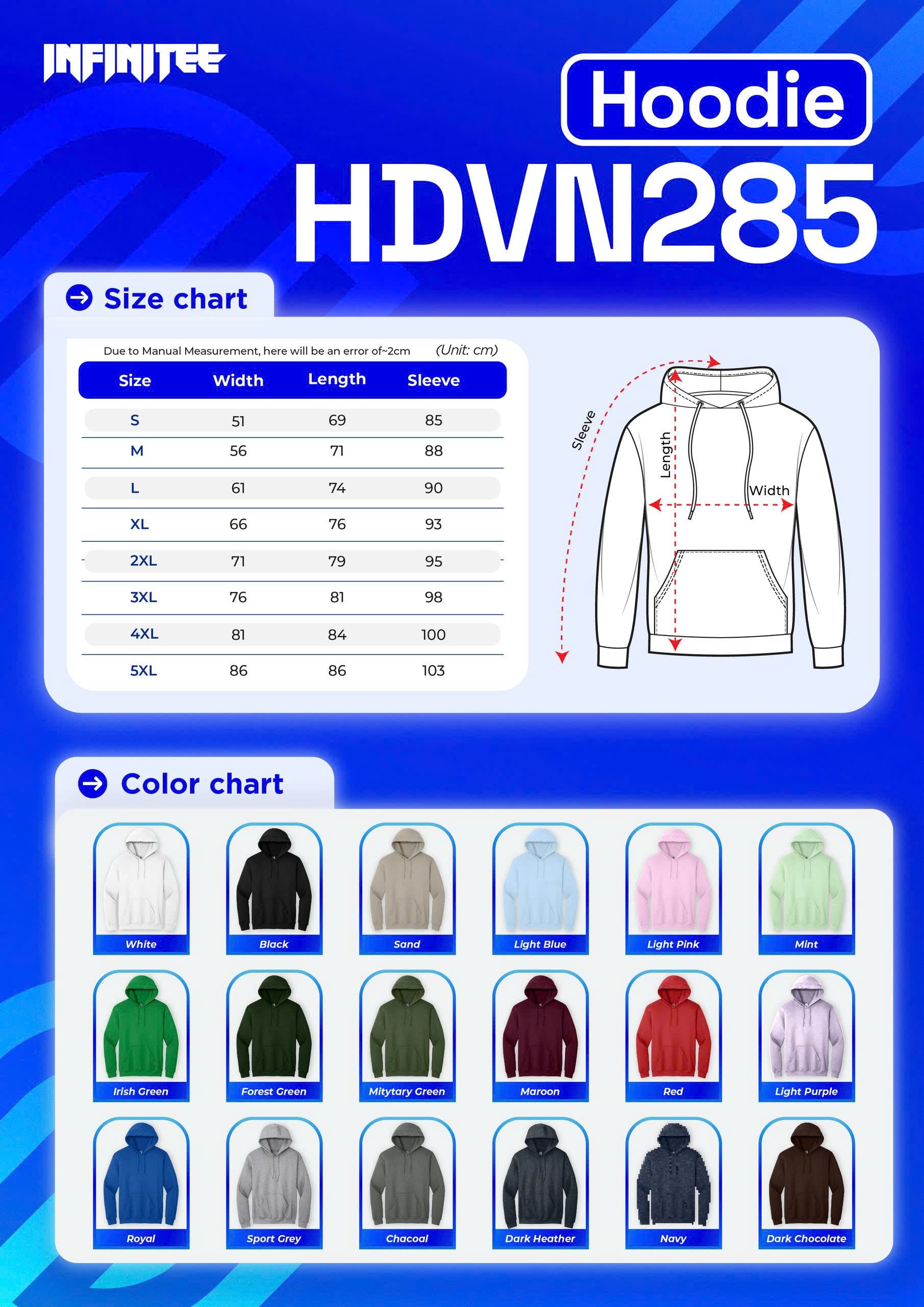 Emb - Hoodie VN285H