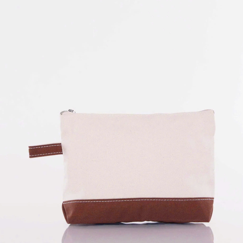 Emb- Cavas Cosmetic Bag