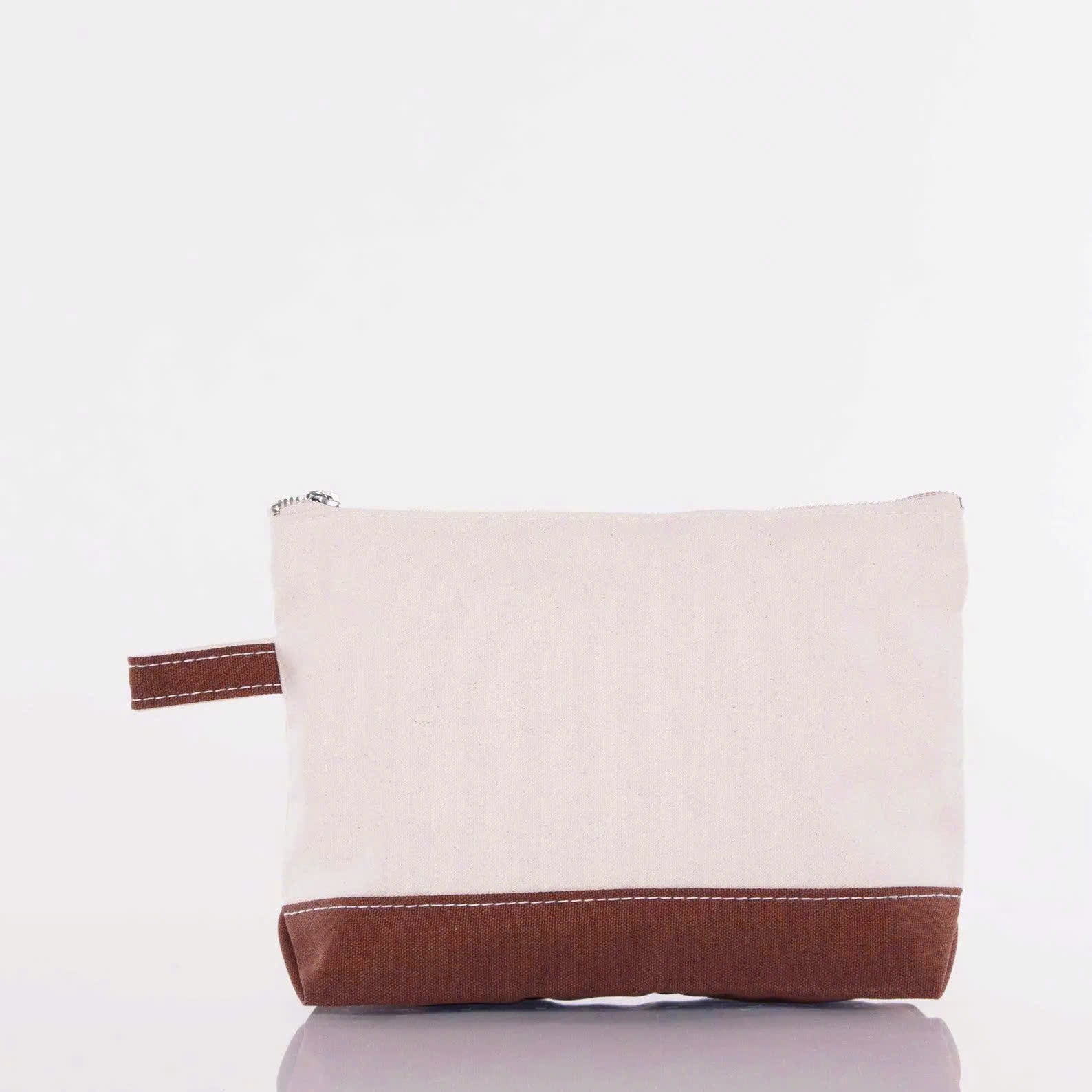 Emb- Cavas Cosmetic Bag